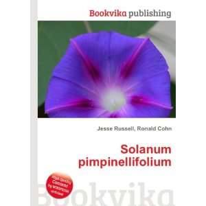  Solanum pimpinellifolium Ronald Cohn Jesse Russell Books