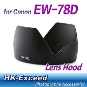 EW 78D Lens Hood for Canon EF 18 200 / 28 200  
