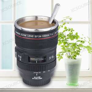 Canon Camera lens cup / mug 24 105mm With Stainless steel Lining 