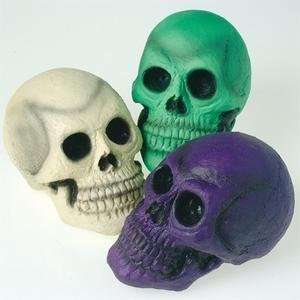  S&S Worldwide Rubber Halloween Skull 