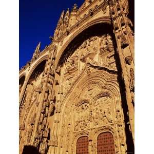 Puerta Del Nacimiento, New Cathedral, Salamanca, Castilla Leon, Spain 