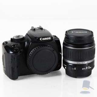 Canon EOS Digital Rebel XTi 10.1MP Digital SLR Camera w/ EF S 18 55mm 