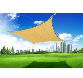 New Square Sun Shade Sail Canopy Multi size/color  