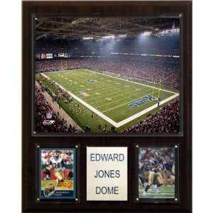  NFL Edward Jones Dome Stadium Plaque