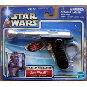  Star Wars Zam Wesell Sound and Light Blaster Toys & Games