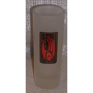  StarTrek BORG Symbol Tall Frosted Shot Glass Everything 