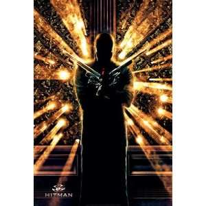   Hitman 27x40 Inches Double Sided Movie Theater Poster