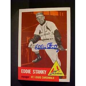  Eddie Stanky St. Louis Cardinals #300 1953 Topps Archives 