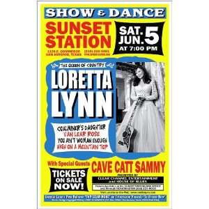 Loretta Lynn + Cave Catt Sammy Live at Sunset Station (San Antonio, TX 