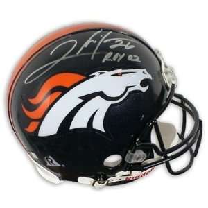  Clinton Portis Autographed/Hand Signed Denver Broncos Full 