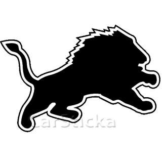 Detroit Lions logo nfl car wall vinyl sticker decal  