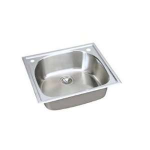  27 In Stainless Steel Drop In Single Bowl Kitchen Sink 