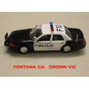  CBA 1/43 Fontana, CA Police Decals