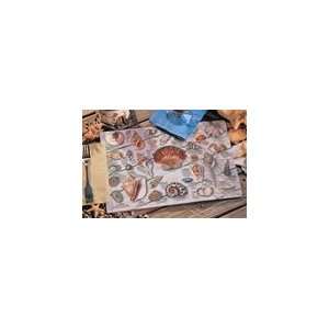 901 CC3 Seashells Placemats   9 3/4 x 14 