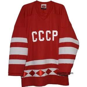  Russian 1980 CCCP Hockey Jerseys by K1 Sportswear (Red 