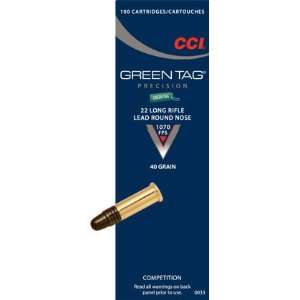  CCI 22LR COMP GREEN TAG 100PK