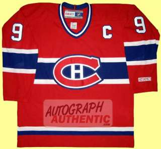 Autographed Maurice Richard Limited Career Jersey  