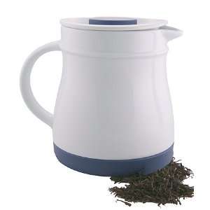  Double Walled Tea Pot By Kaffe Function   Blue
