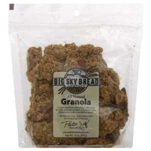 Big Sky Granola Hny Almnd Orgnl 12 OZ (Pack of 3)  Grocery 