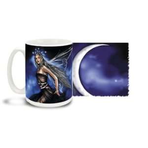  Celeste Blue Fairy 15oz. CUPPA Mug by Renee Biertempfel 