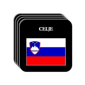  Slovenia   CELJE Set of 4 Mini Mousepad Coasters 