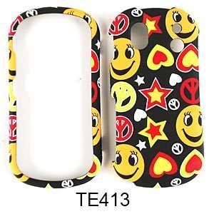  CELL PHONE CASE COVER FOR SAMSUNG INTENSITY II 2 U460 SMILEYS 