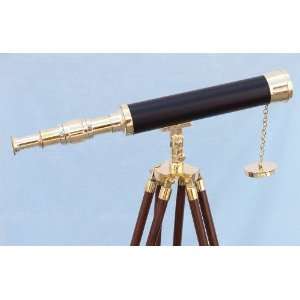 /Leather Harbor Master Telescope 42   Brass Telescopes / Spyglasses 
