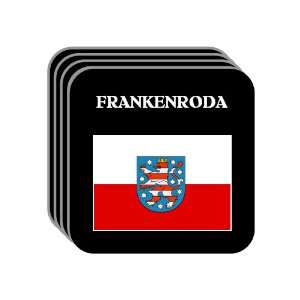 Thuringia (Thuringen)   FRANKENRODA Set of 4 Mini Mousepad Coasters