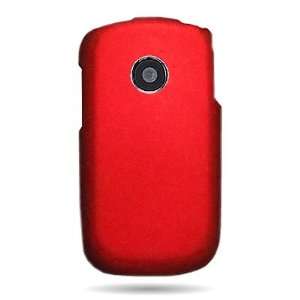  WIRELESS CENTRAL Brand Hard Snap on Shield RED RUBBERIZED 