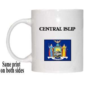  US State Flag   CENTRAL ISLIP, New York (NY) Mug 