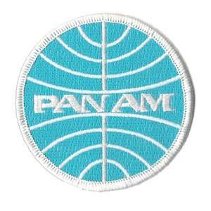  Pan Am Patch (Iron On Application) 