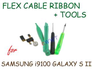 Earpiece Ear Speaker Flex Cable + Tools for Samsung i9100 Galaxy S2 S 