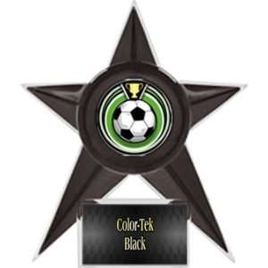 Soccer Stellar Ice 7 Trophy BLACK STAR/BLACK TEK PLATE 