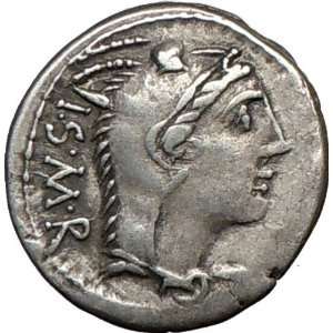 Roman Republic L. Thorius Balbus JUNO LANUVIUM BULL Ancient Genuine 