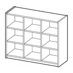  Ironwood Cubby Hole w/9 Openings