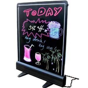  Frameless Chalkboard Business Signs Indoor Neon Signs 