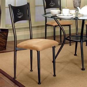  Cramco 72454 01 Maxwell Microsuede Side Set Dining Chair 