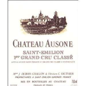  1990 Chateau Ausone Saint Emilion 750ml Grocery & Gourmet 