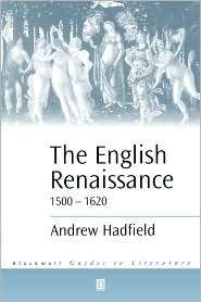   1500 1620, (0631220240), Andrew Hadfield, Textbooks   