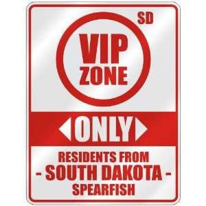   FROM SPEARFISH  PARKING SIGN USA CITY SOUTH DAKOTA