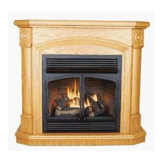   GFN4305 The Montclaire Natural Gas Fireplace in Oak