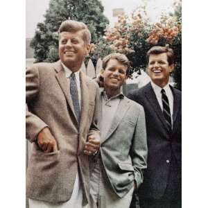 Brothers, John F. Kennedy, Robert Kennedy, and Ted Kennedy 