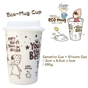 PonyBrown ECO Mug Cup_Ceramics & Silicone Top  Kitchen 