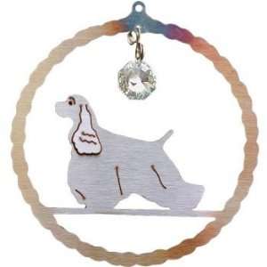  Cocker Spaniel Plant Pick Suncatcher 