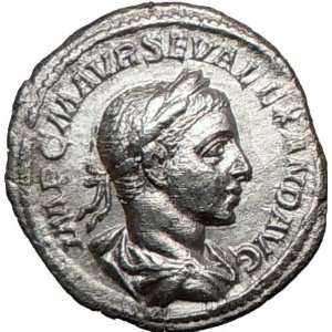   Silver Authentic Ancient Roman Coin JUPITER Rare 