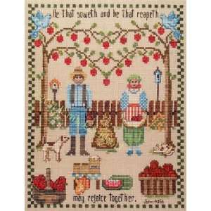  Sow & Rejoice   Cross Stitch Pattern Arts, Crafts 