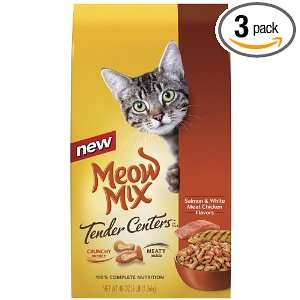Meow Mix Tender Centers Salmon and Grocery & Gourmet Food
