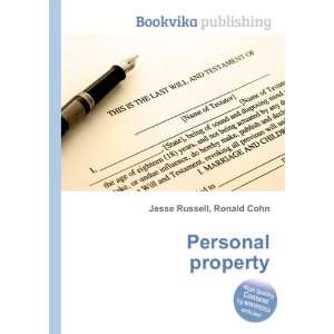 Personal property Ronald Cohn Jesse Russell  Books