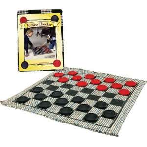  Checkers Rug Jumbo Toys & Games