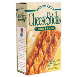 Macys, Cheesestick Ched Scallion, 4 Ounce (12 Pack)  